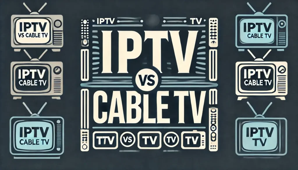 IPTV TV vs. Traditional Cable TV