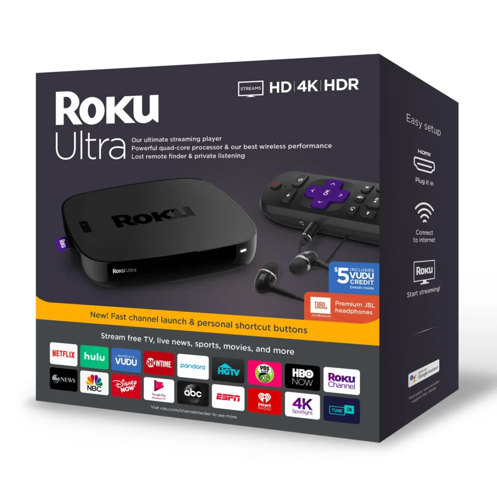 roku ultra best streaming device