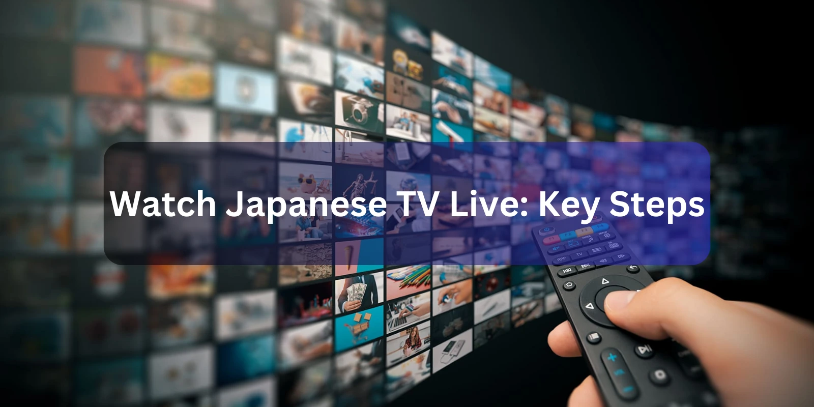 Watch Japanese TV Live: Key Steps/japan iptv stream m3u